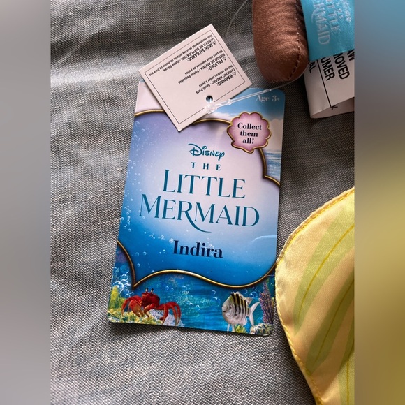 Disney The Little Mermaid Live Action Movie INDIRA 21" Pillow Buddy Plush 2023 - Picture 3 of 6